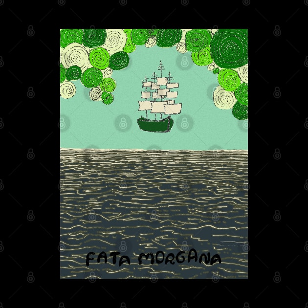 Fata morgana - flying ship by HAVE SOME FUN