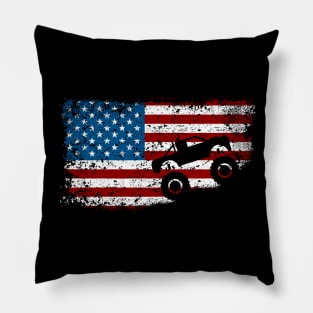 Monster Truck 4X4 USA Club Pillow