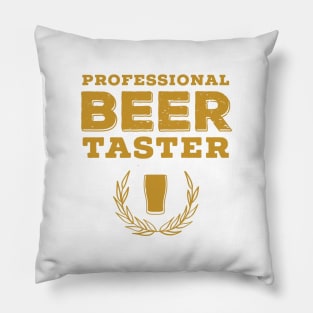 Professional Beer Taster Pillow