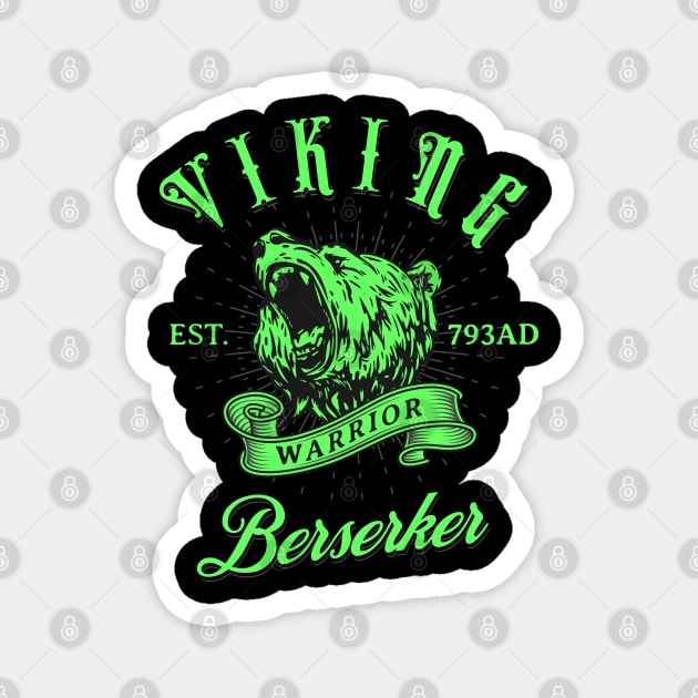 Berserker Viking Magnet by Scar