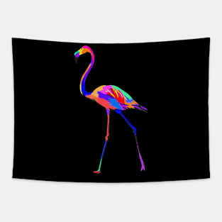 Pop Art Flamingo Tapestry