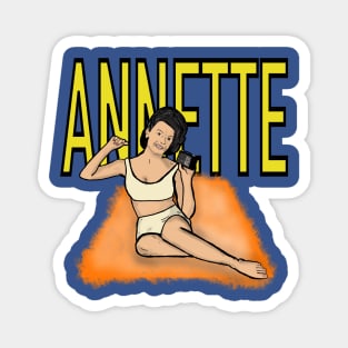 Annette Funicello Magnet