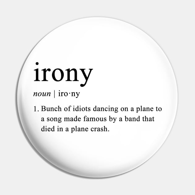 Con Air - Irony Pin by TheUnseenPeril