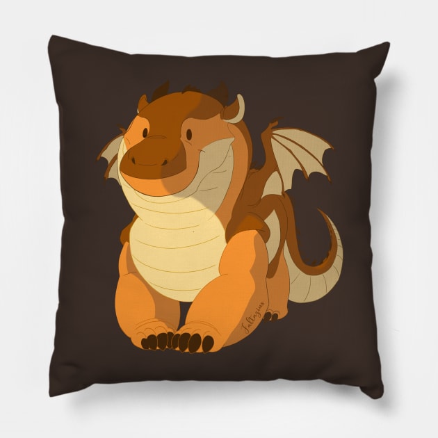 Mudwing Pillow by Faltazius