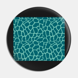 Modern Animal Skin Pattern Giraffe Pin