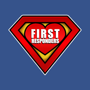 Superhero First Responder Coronavirus Hero T-Shirt