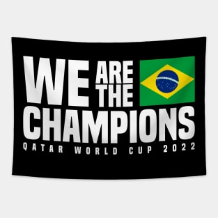 Qatar World Cup Champions 2022 - Brazil Tapestry