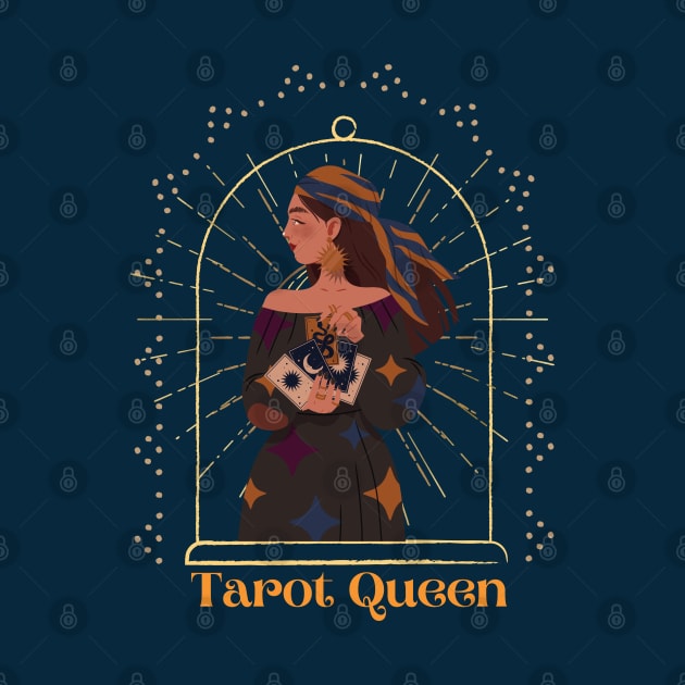 Tarot queen for Tarot Card Readers and Fortune Teller by Witchy Ways