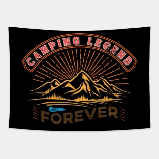 Camping legend since forever for the nitty-gritty camping lover. Tapestry