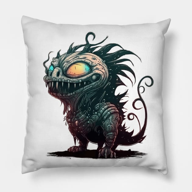 Mystical fantasy character. Pillow by AndreKENO