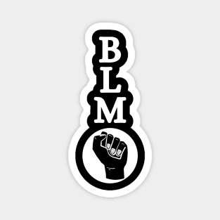 BLACK LIVES MATTER, BLM Magnet