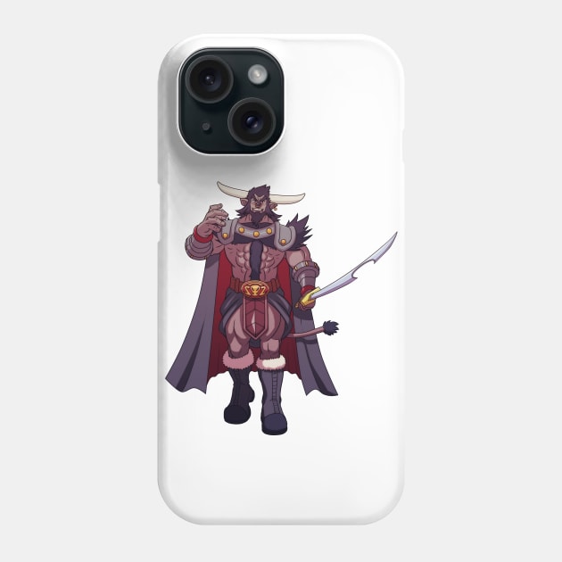 Bull Demon Phone Case by leomon32