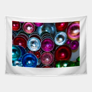 Coloured Metal Coated Cups Tapestry