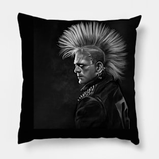 Punk Rock Frankenstein’s Monster Pillow