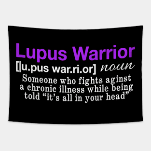 Its All In Your Head Definition Lupus Warrior Tapestry