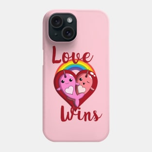 Love Wins Phone Case