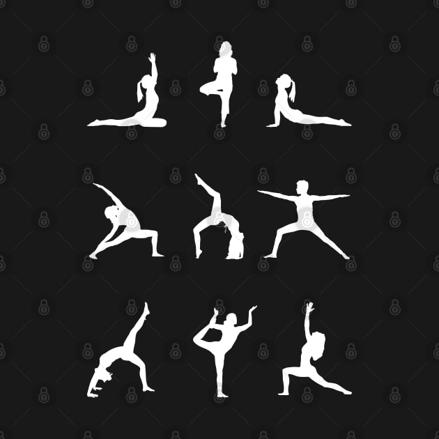 Yoga poses by LifeSimpliCity