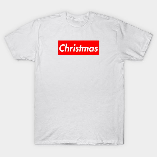supreme christmas tee