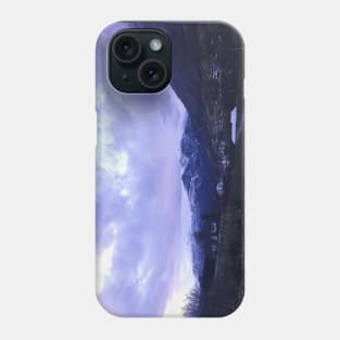 Violet Dusk Norway Mountainside Phone Case