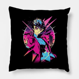 Yusuke's Artistic Soul Personas Anime Shirts for Creatives Pillow