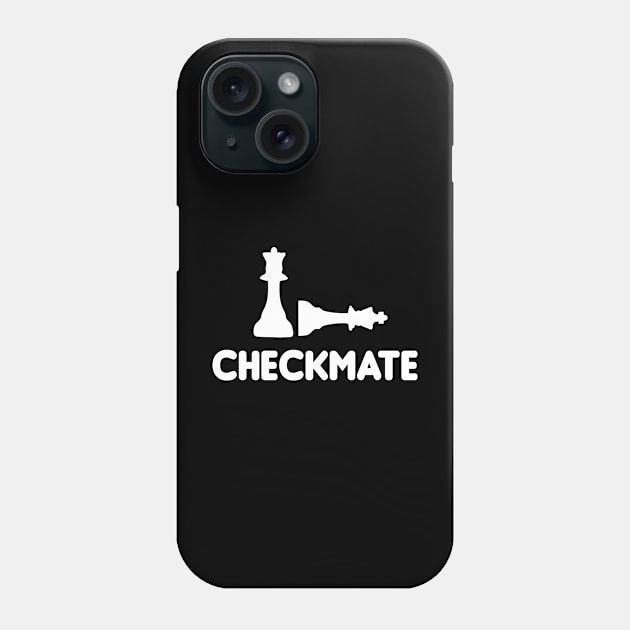 checkmate design for chess players Phone Case by happieeagle