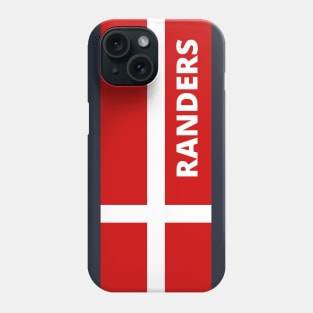 Randers Denmark in Danish Flag Phone Case