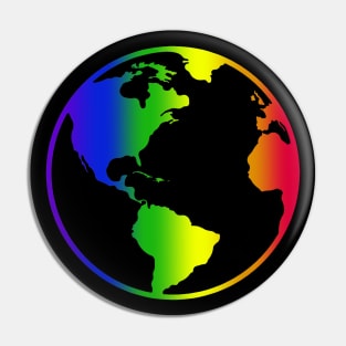 Rainbow Mother Earth Pin