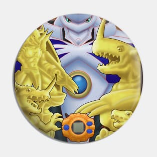 Agumon Digivoution line Pin