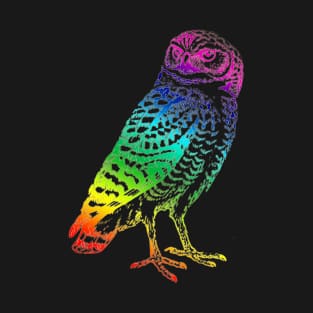 Owl Rainbow T-Shirt