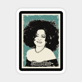 Vintage Diana Ross Magnet