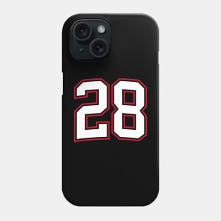 Number Twenty Eight 28 Phone Case