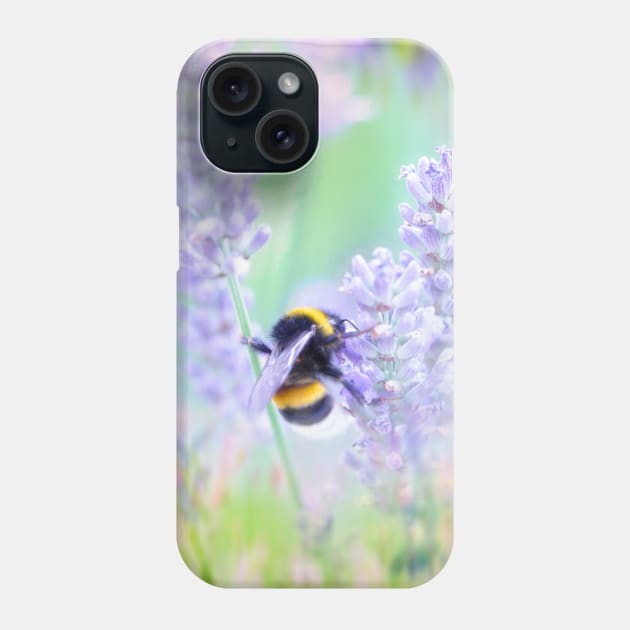 Summer Meadow Bumble Bee Phone Case by Amanda Jane