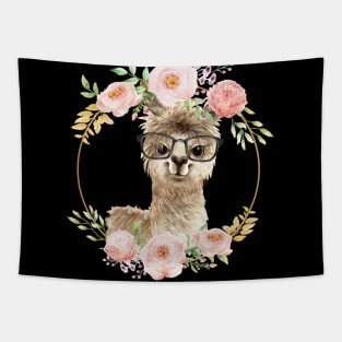 Llama With A Difference - Cute Llama Tapestry