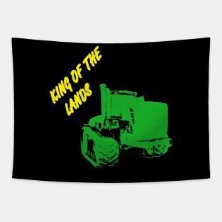 King of the lands simple - american tractor Tapestry