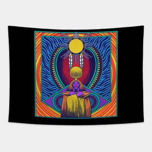 SUN RA - Psychedelic Design Tapestry