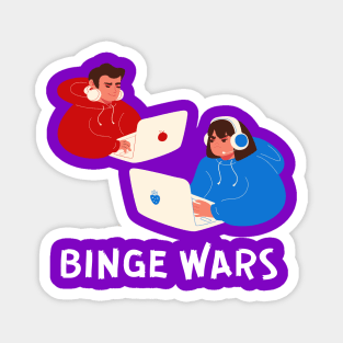 BINGE WARS Magnet