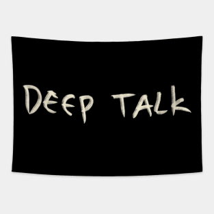 Hand Drawn Deep Talk Tapestry