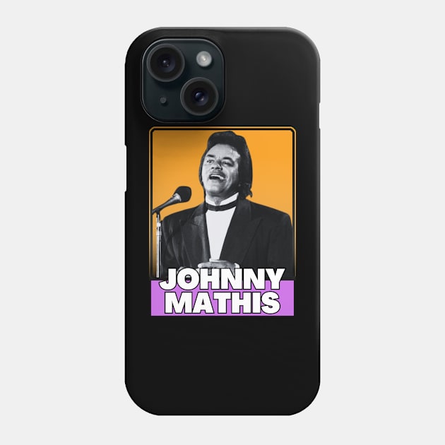 Johnny mathis (retro) Phone Case by GorilaFunk