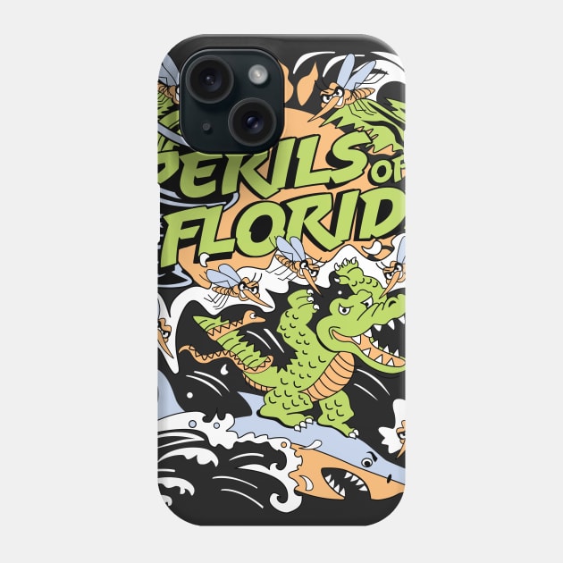 Perils of Florida Phone Case by teejaya