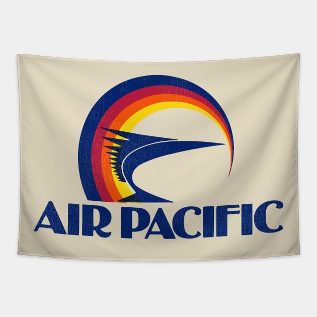 Air Pacific - Defunct Airlines Vintage Air Fiji Aviation Tapestry by darklordpug