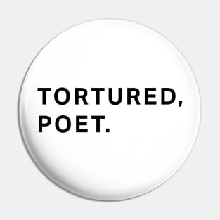 tortured poet 3.0 Pin