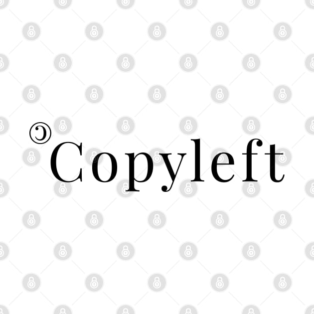 Copyleft Black by felixbunny