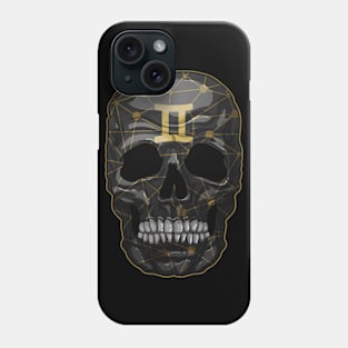 skull, zodiac signs, Gemini Phone Case