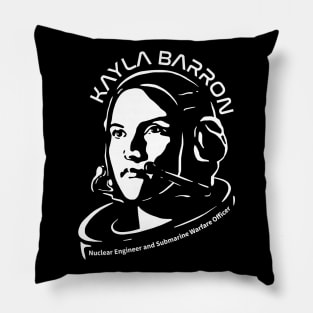 Women in Space: Kayla Barron Pillow