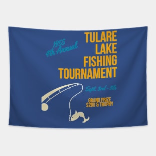 Tulare Lake Fishing Tournament Tapestry