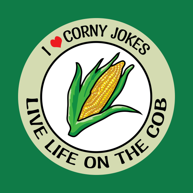 I Heart Corny Jokes Badge by LadyCaro1