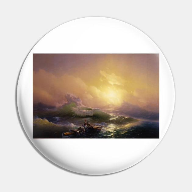 The Ninth Wave (1850) Ivan Aivazovsky Pin by immortalpeaches