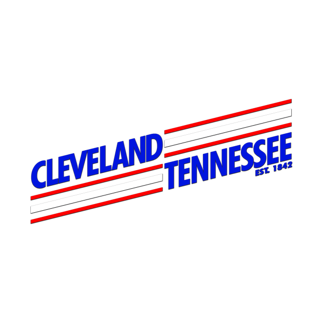 Cleveland Tennessee - Skewed by BigOrangeShirtShop