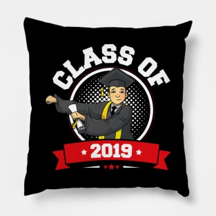 Flossing Graduation Class Of 2019 Men Funny Pillow