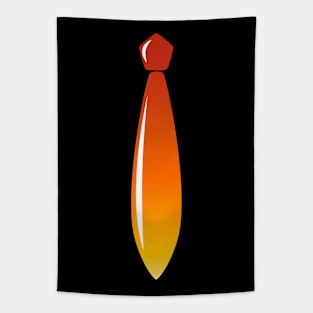 Shiny Fire Tie Tapestry